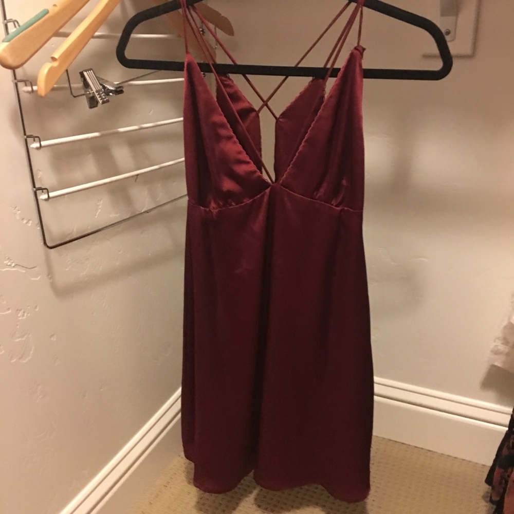 Silk slip dress